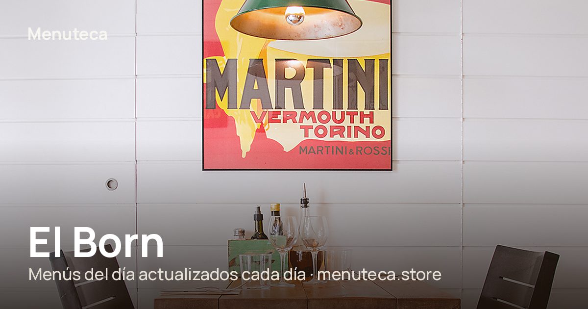 Restaurante abierto en domingo en El Born, Barcelona